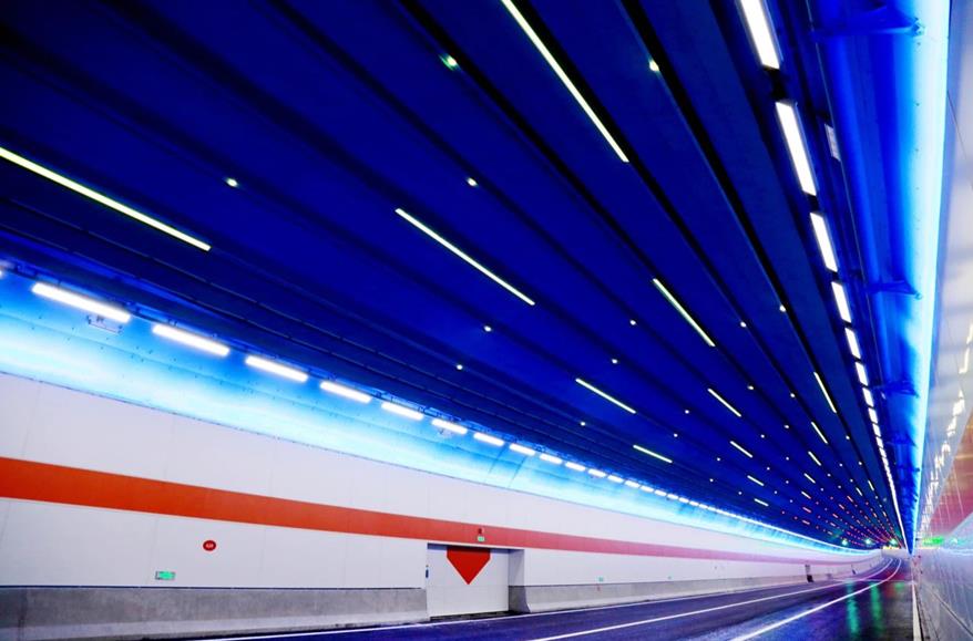 三思,點亮濟濼路,北延黃河隧道,奏響,安全與美學(xué),新樂章